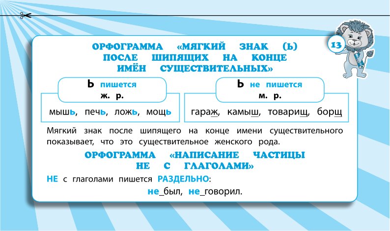 Презентация орфограммы 3 класс