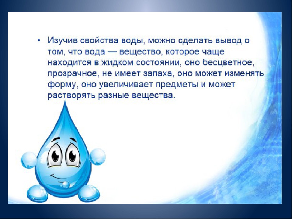 Презентация про окружающий мир 2 класс про воду