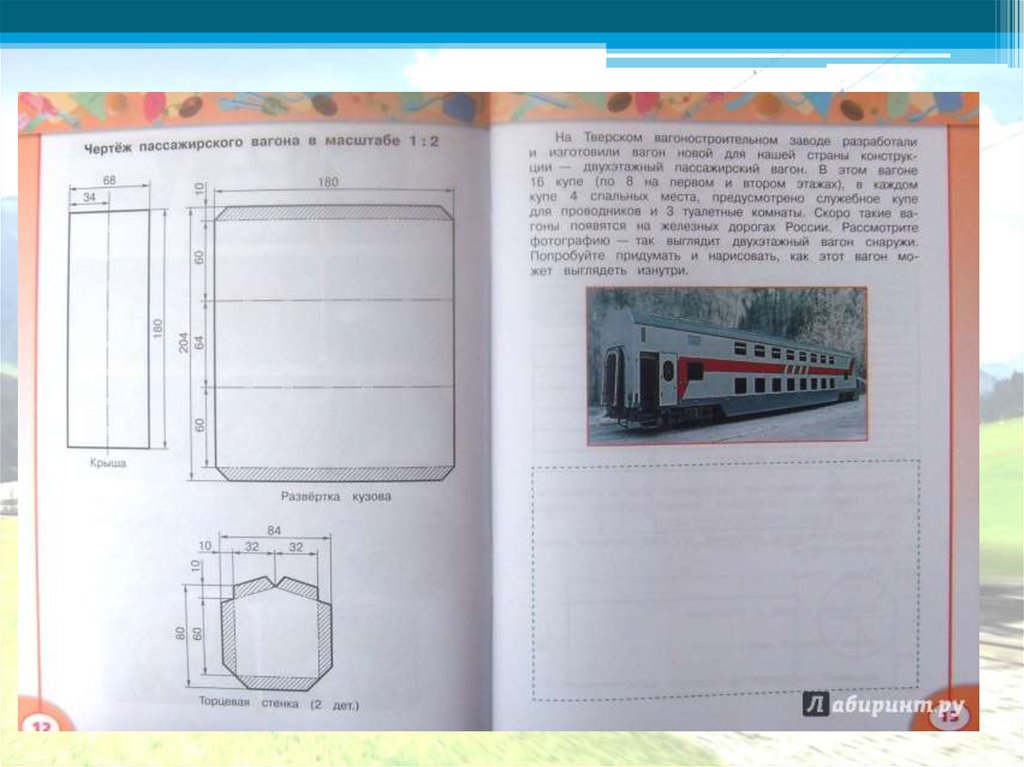 Графические изображения в технике и технологии 4 класс