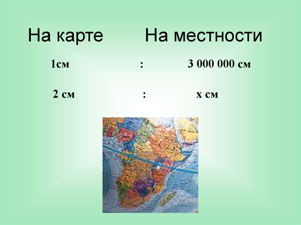 6 класс масштаб презентация