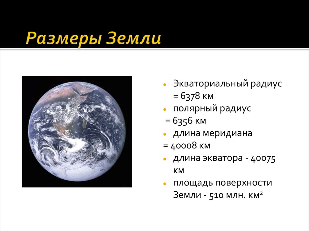 Радиус земного шара равна. Радиус и диаметр земли. Экваториальный диаметр земли. Форма и Размеры земли. Полярный и экваториальный радиусы.