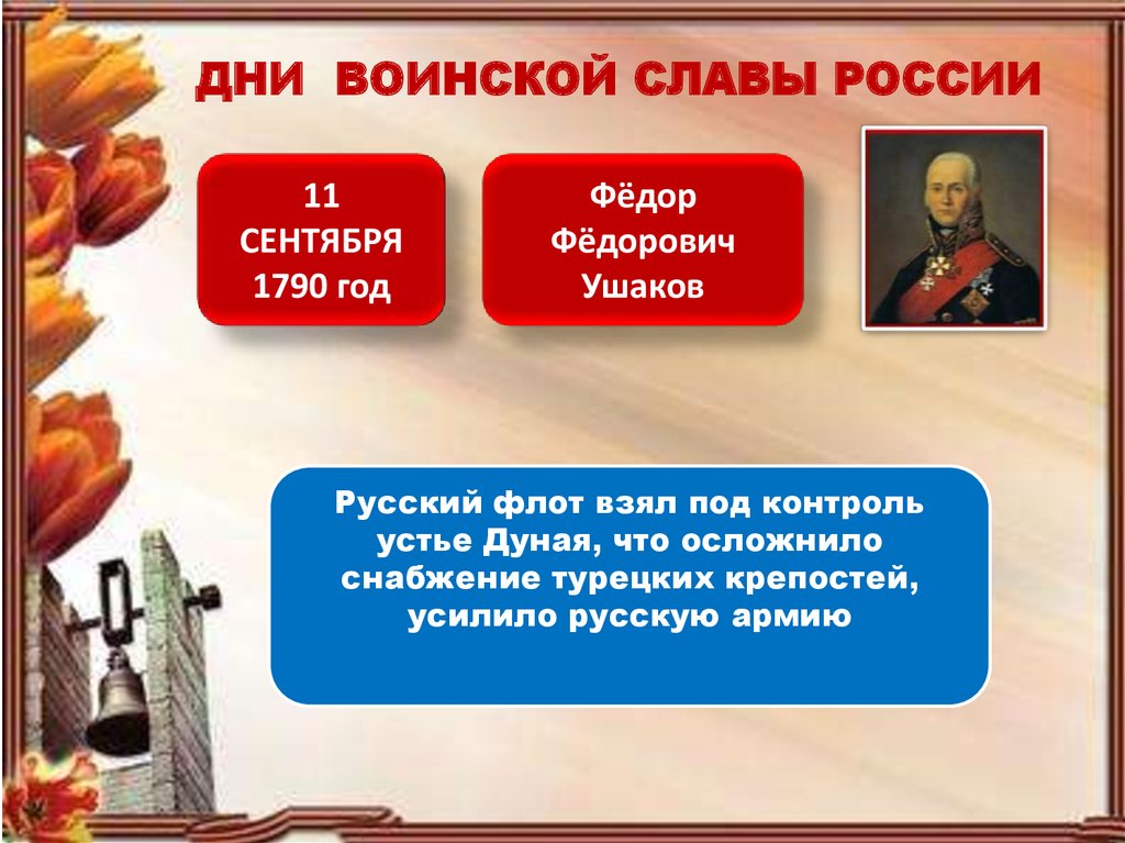 Фз воинской славы. 12 Августа день воинской славы России. Ко Дню ВМФ России презентация. Основателю ВМФ России Слава.