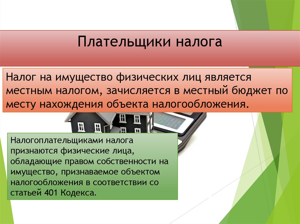 Презентации по налоговому праву