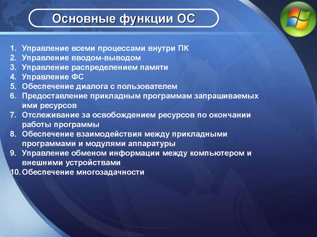 Программные инструментальные средства анализа и оптимизации операционных систем презентация