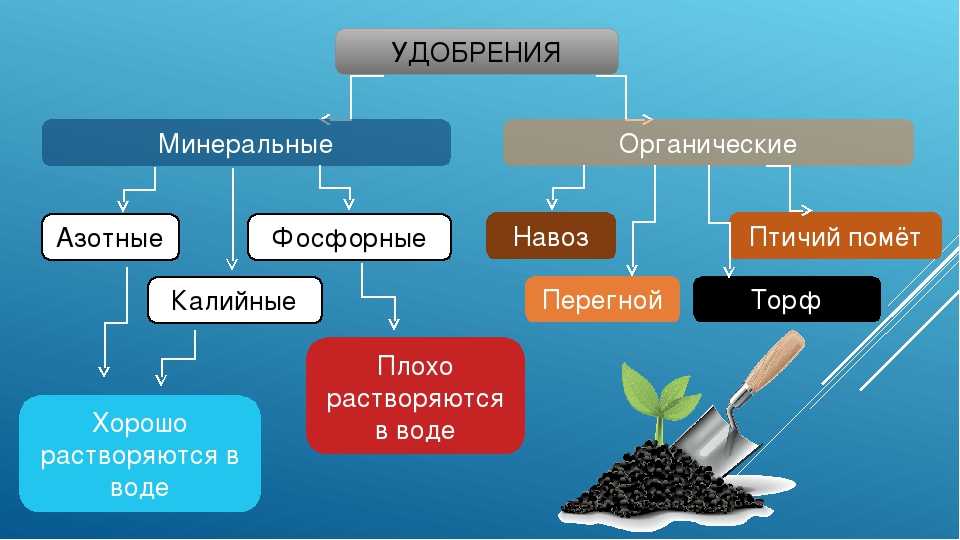 Картинки КЛАССИФИКАЦИЯ УДОБРЕНИЙ