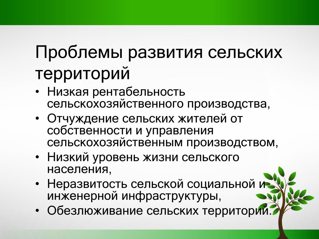 Проблемы сельского здравоохранения