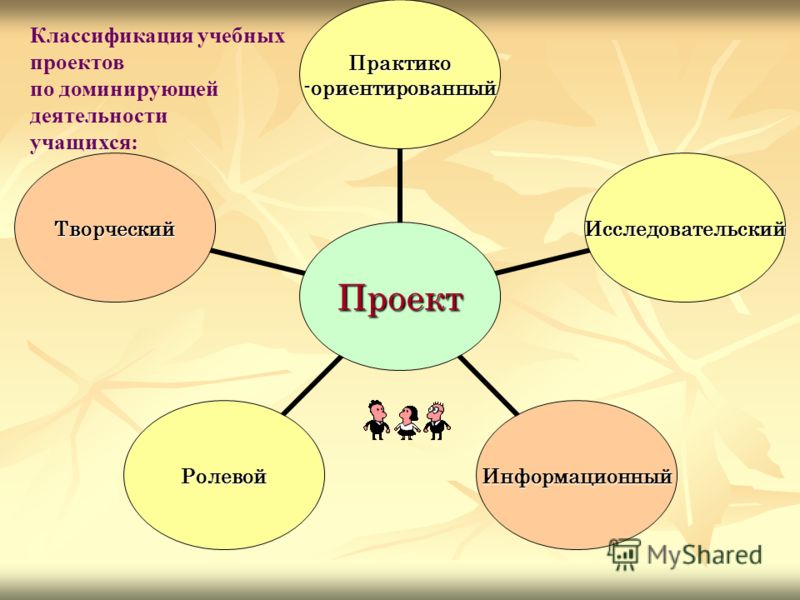 Типы метода проектов