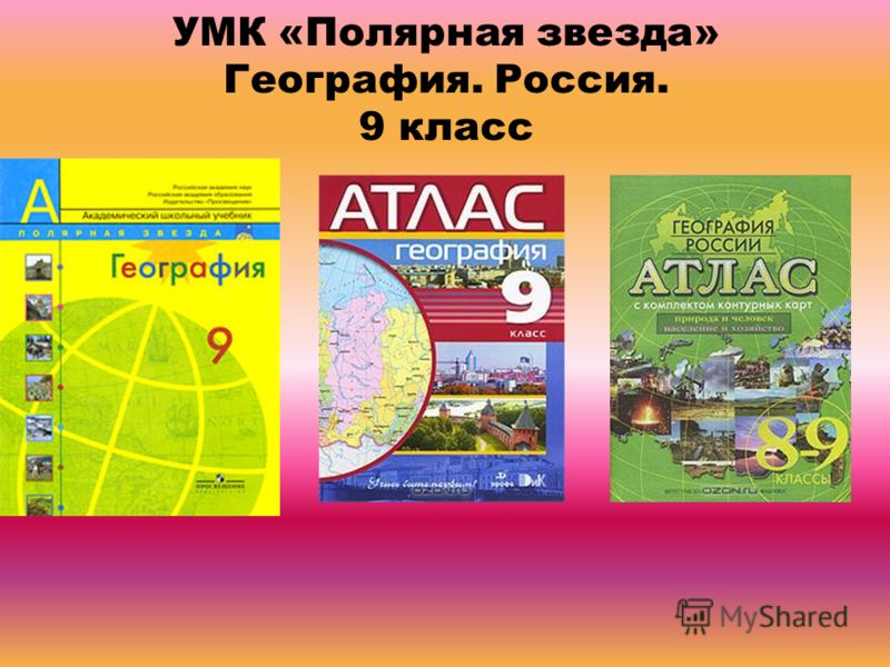 Атлас и контурная карта по географии 7 класс полярная звезда