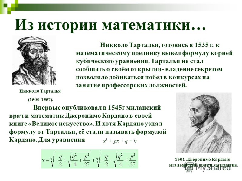 История математики картинки