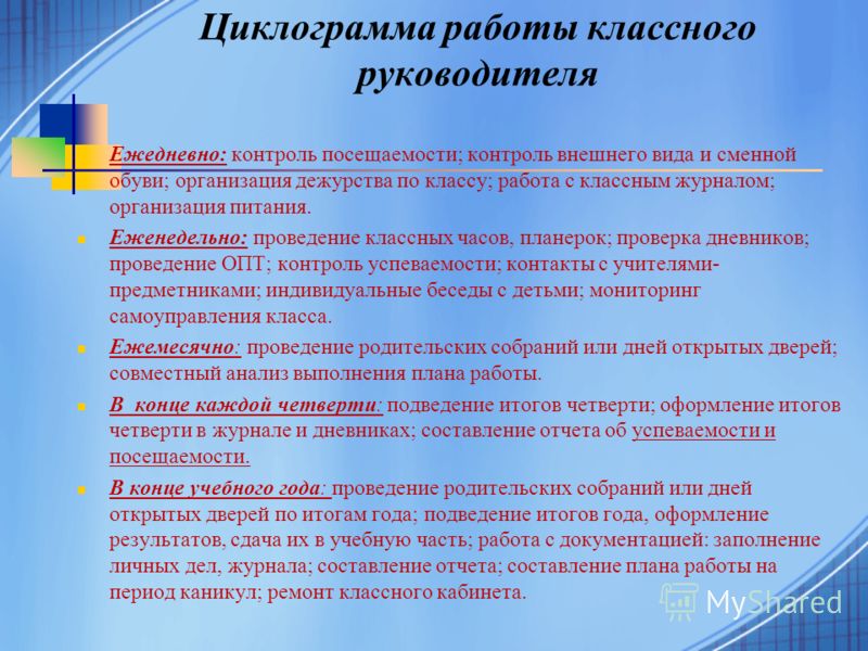 Отчет классного руководителя по воспитательной работе за год образец 5 класс