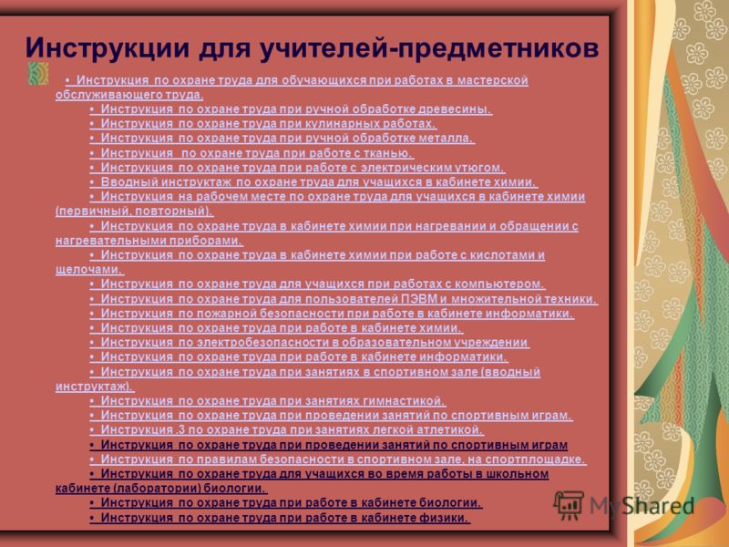 Инструкции по технике безопасности учащихся. Инструкции по технике безопасности для учащихся в школе.