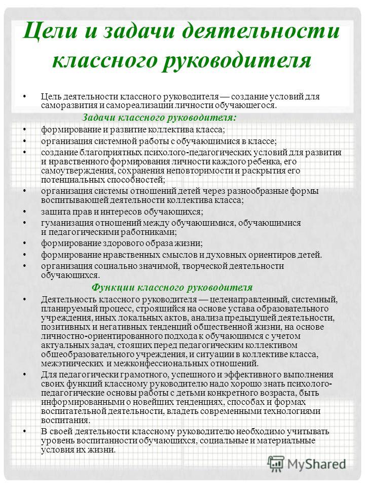 Отчет классного руководителя о проделанной работе за год презентация