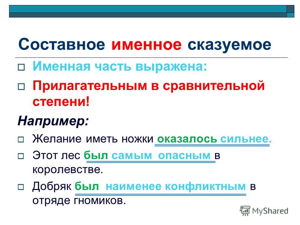 Именное сказуемое что это. Сказуемое. Составное именное сказуемое. Прилагательное в именной части сказуемого.