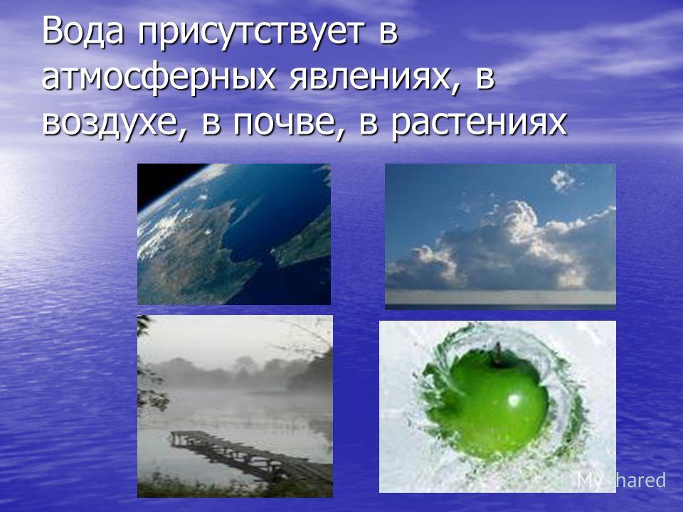 Презентация вода в атмосфере 6 класс география домогацких