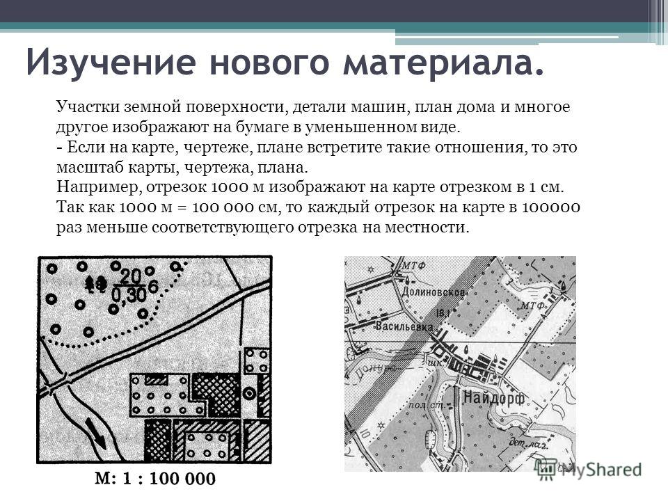 Чем различаются план местности и географическая карта