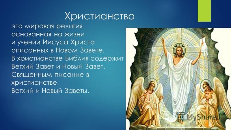 Презентация что такое христианство