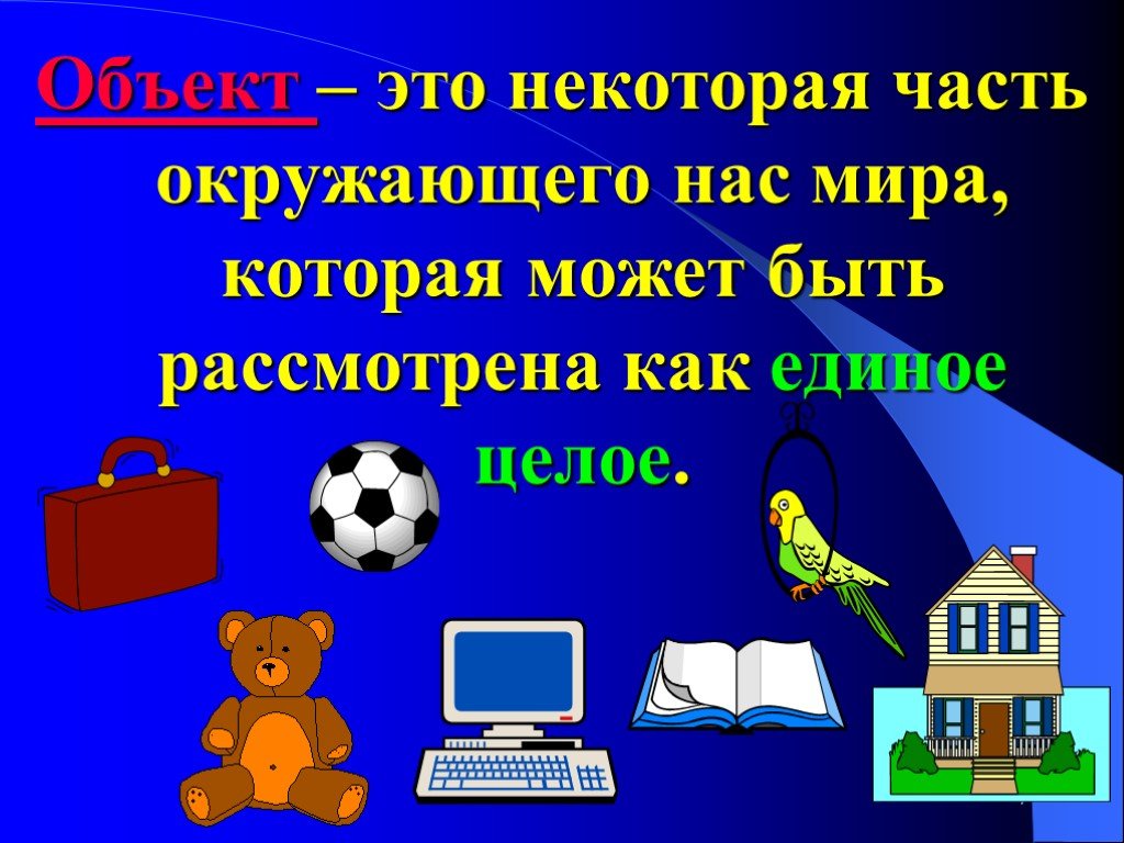 Объект окружающего мира информатика 6 класс итоговый проект