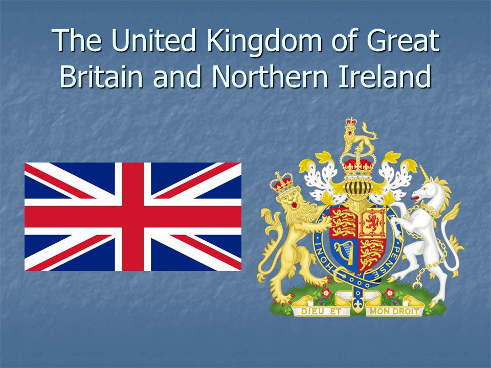 Карта great britain на английском языке