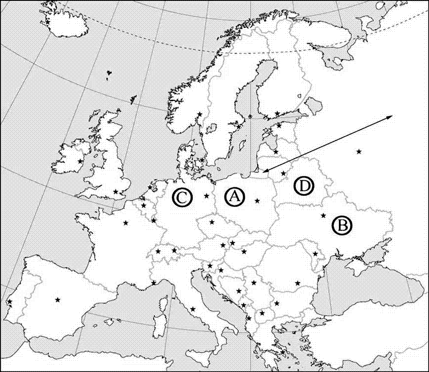 Тест по географии европа