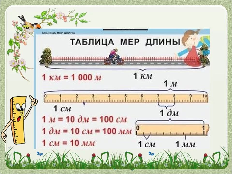 Единицы измерения длины 5 класс презентация