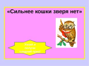  «Слона-то я и не приметил» Узнай и получи сладкий приз! 