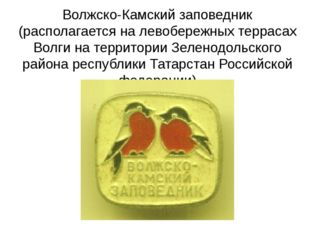 Волжско-Камский заповедник (располагается на левобережных террасах Волги на т