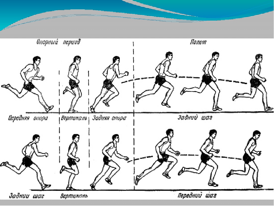 Схема легкая атлетика