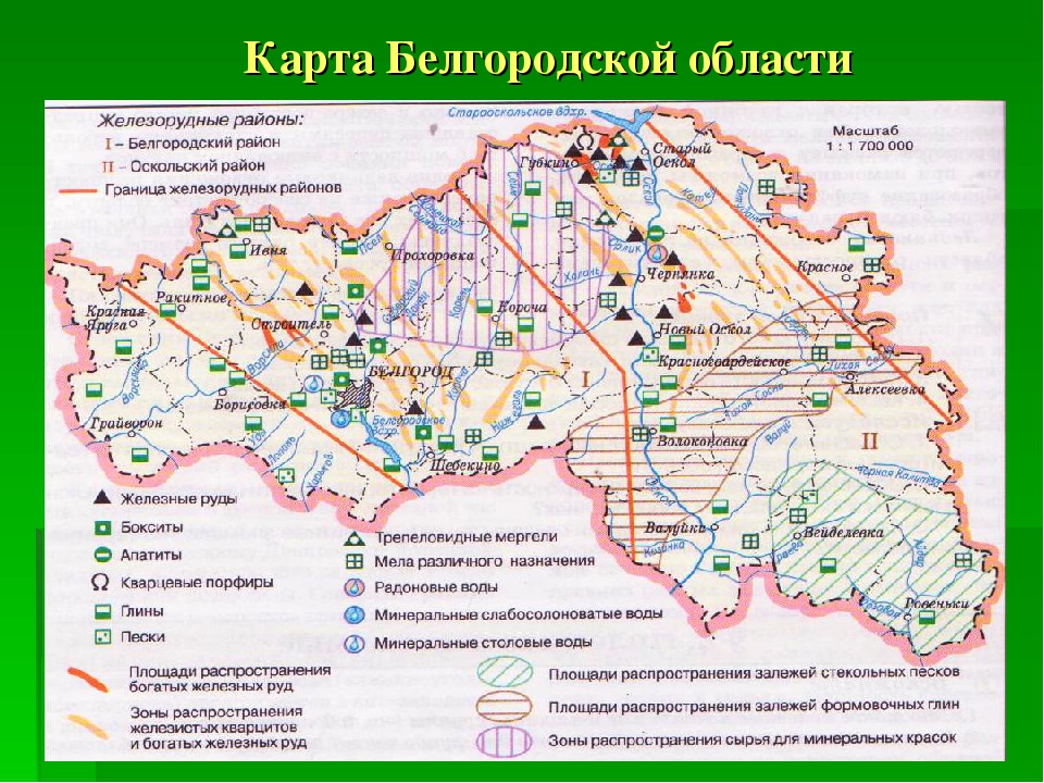 Генеральный план яковлевского городского округа белгородской области