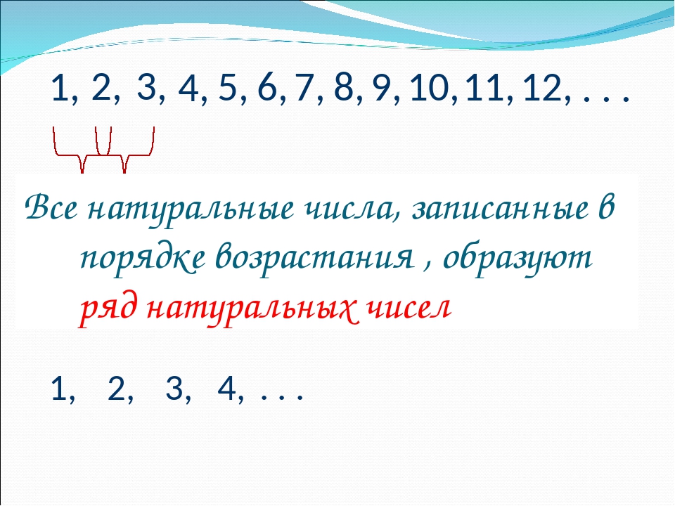 Ряд 1 2 3. Натуральный числовой ряд. Натуральный ряд в математике 1 класс. Отрезок натурального ряда чисел. Математика натуральный ряд чисел.