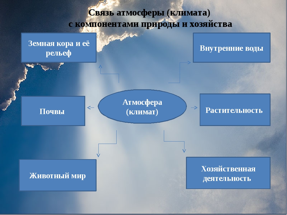 Составьте схему влияния климатообразующих факторов на формирование климата вашей местности россии