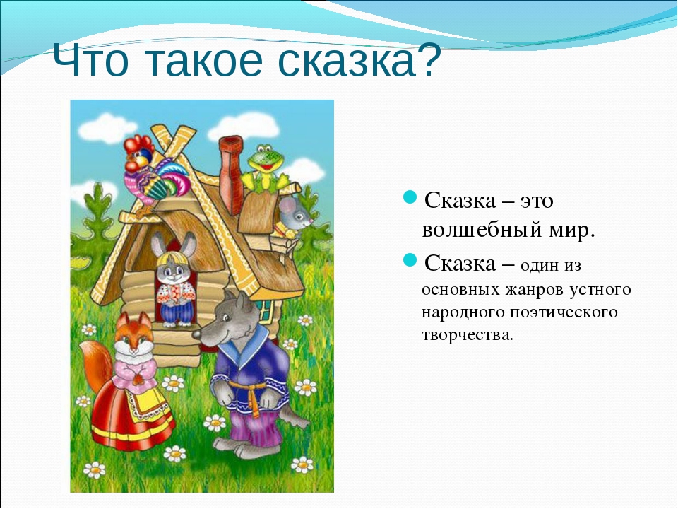 Презентация сказки для детей дошкольного возраста