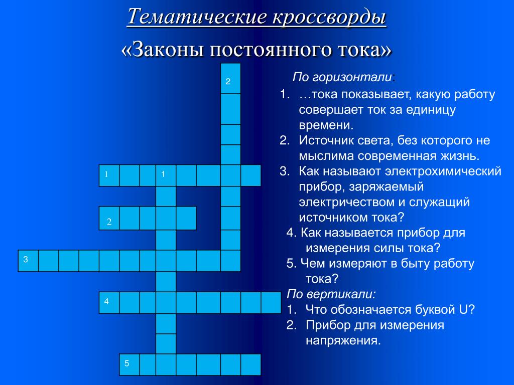 Прибор для показа презентаций 8 букв кроссворд