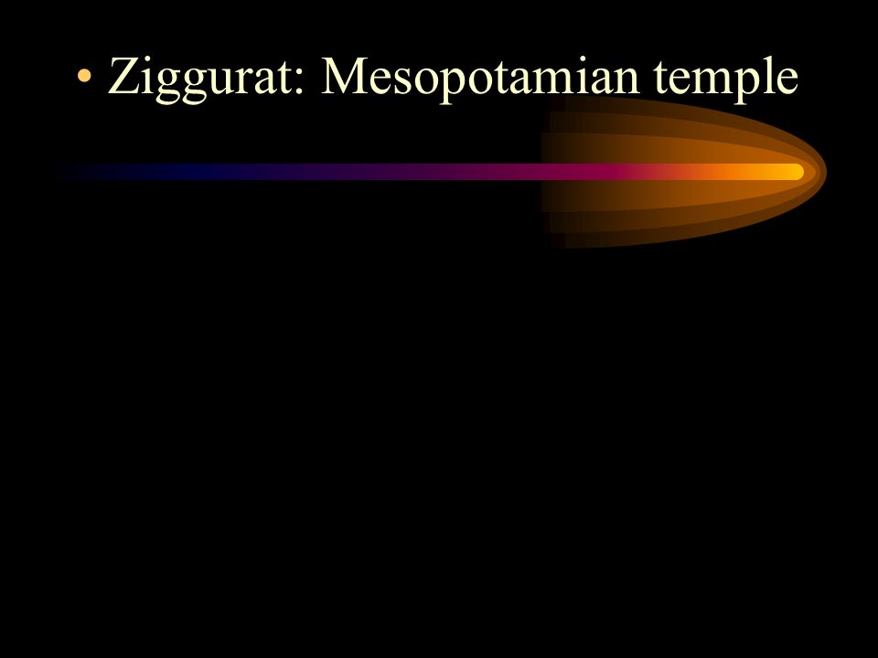 Ziggurat: Mesopotamian temple