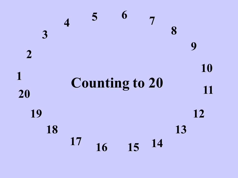 Counting to