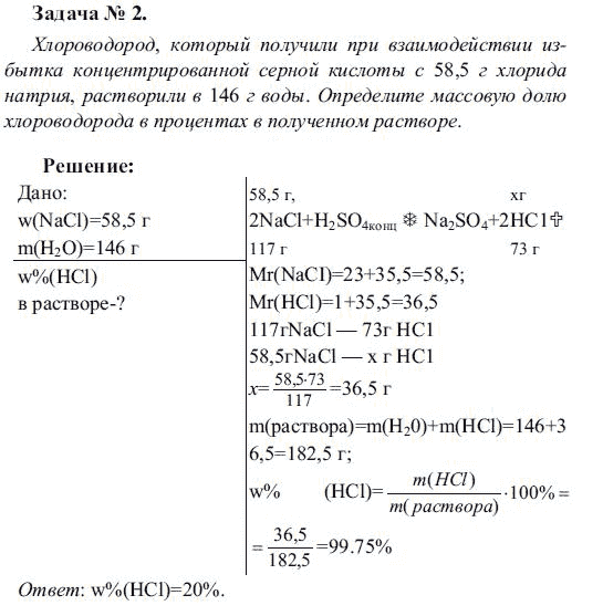 Научный проект по химии 7 класс