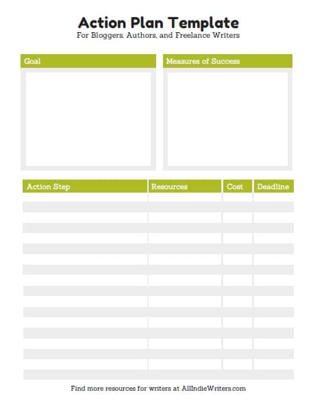 action plan template 6