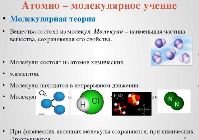 Проект строение вещества