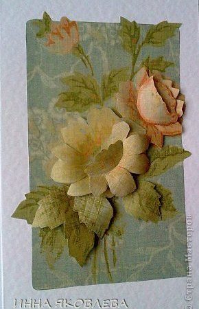 Обойная бумагопластика – Обойная бумагопластика. Открытка. | Страна Мастеров