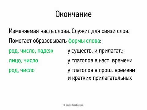 Основа слова и окончание презентация 5 класс – Презентация к уроку русского языка в 5 классе «Основа слова»