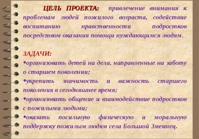Помощь пожилым людям проект – Социальный проект «Рука помощи»