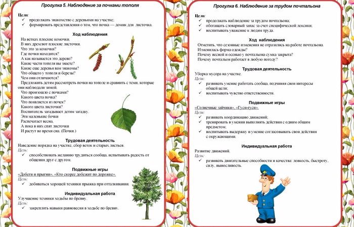 Наблюдение на прогулке осень средняя группа – Картотека прогулок (осень) средняя группа