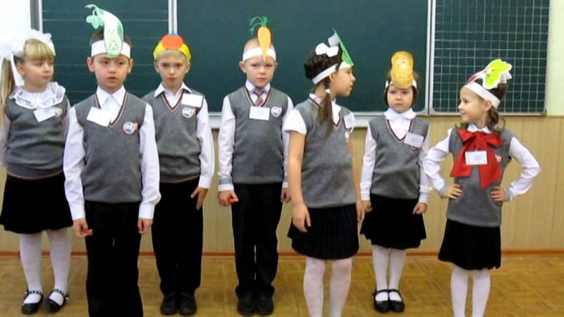 Сценка про овощей – ( ). , — .